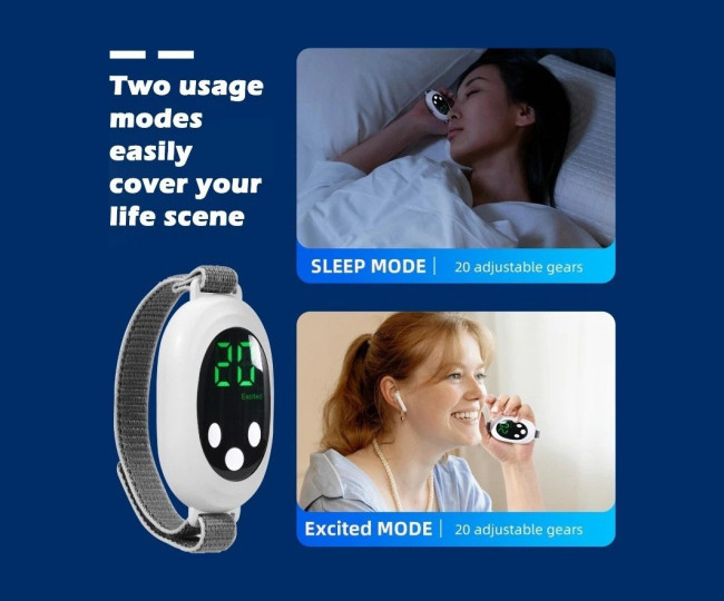 Умный браслет для сна Green EMS Sleep Aid Bracelet